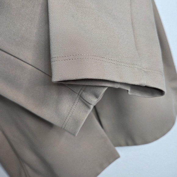 Eileen Fisher Flex Tencel Ponte Notch Collar Jacket Bramble Tan Women's Large - Picture 6 of 16